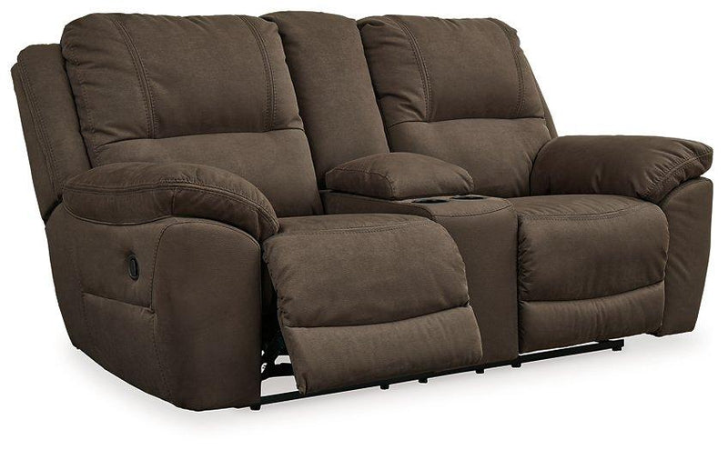 Next-Gen Gaucho Reclining Loveseat with Console - Jay's Mattress Plus (NY)