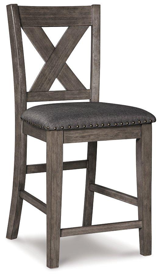 Caitbrook Counter Height Upholstered Bar Stool - Jay's Mattress Plus (NY)