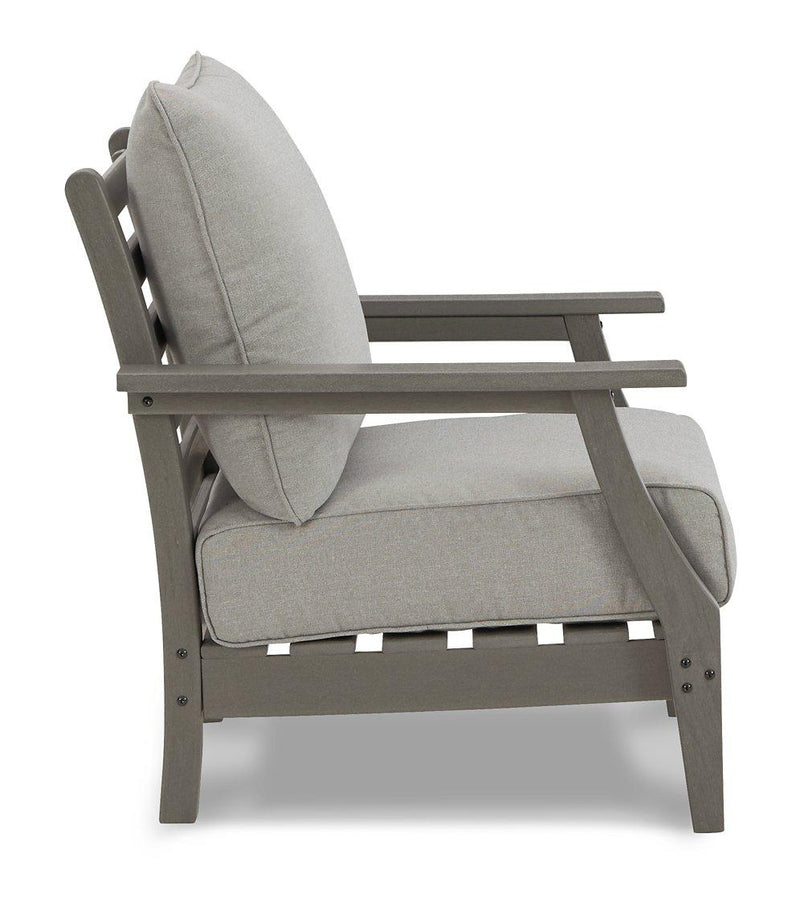 Visola Outdoor Sofa and Loveseat Set - Jay's Mattress Plus (NY)