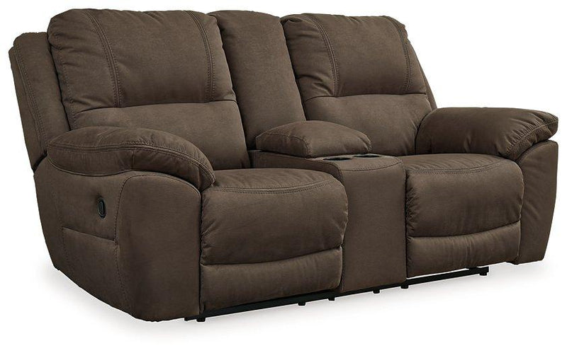 Next-Gen Gaucho Reclining Loveseat with Console - Jay's Mattress Plus (NY)