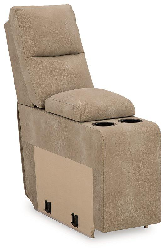 Next-Gen DuraPella Power Reclining Sectional Loveseat with Console - Jay's Mattress Plus (NY)