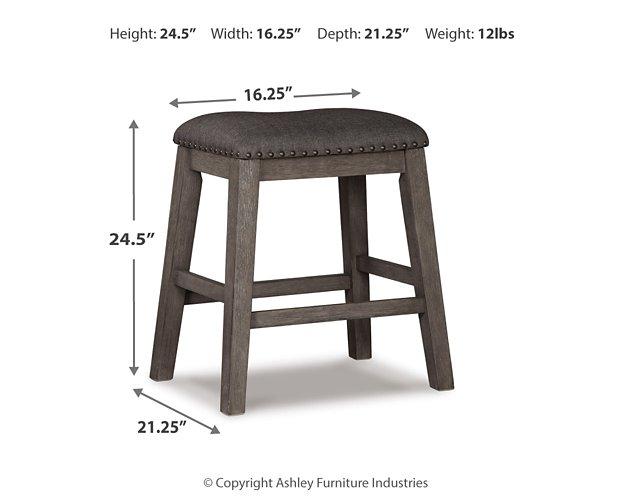 Caitbrook Counter Height Upholstered Bar Stool - Jay's Mattress Plus (NY)
