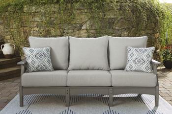 Visola Outdoor Sofa and Loveseat Set - Jay's Mattress Plus (NY)
