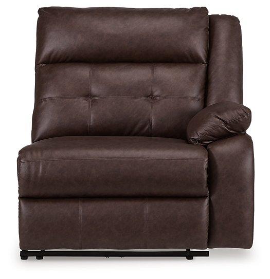 Punch Up Power Reclining Sectional Loveseat with Console - Jay's Mattress Plus (NY)