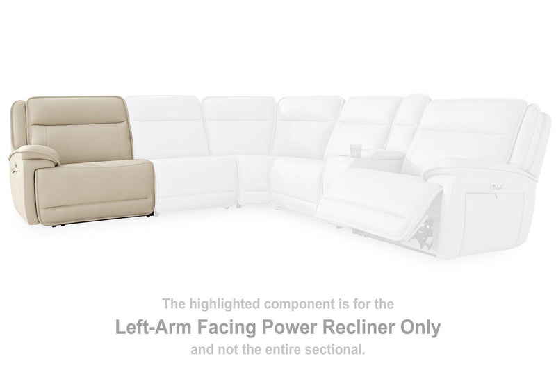 Double Deal Reclining Sectional with Console - Jay's Mattress Plus (NY)