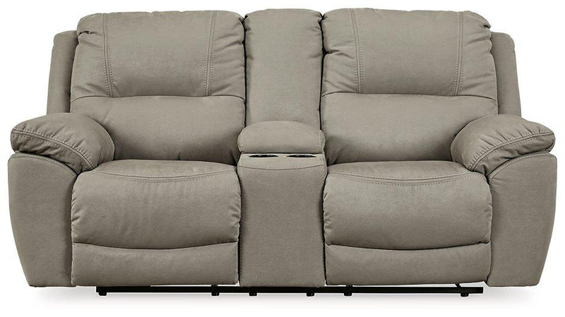 Next-Gen Gaucho Reclining Loveseat with Console - Jay's Mattress Plus (NY)