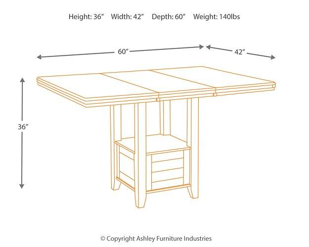 Haddigan Dining Room Set - Jay's Mattress Plus (NY)