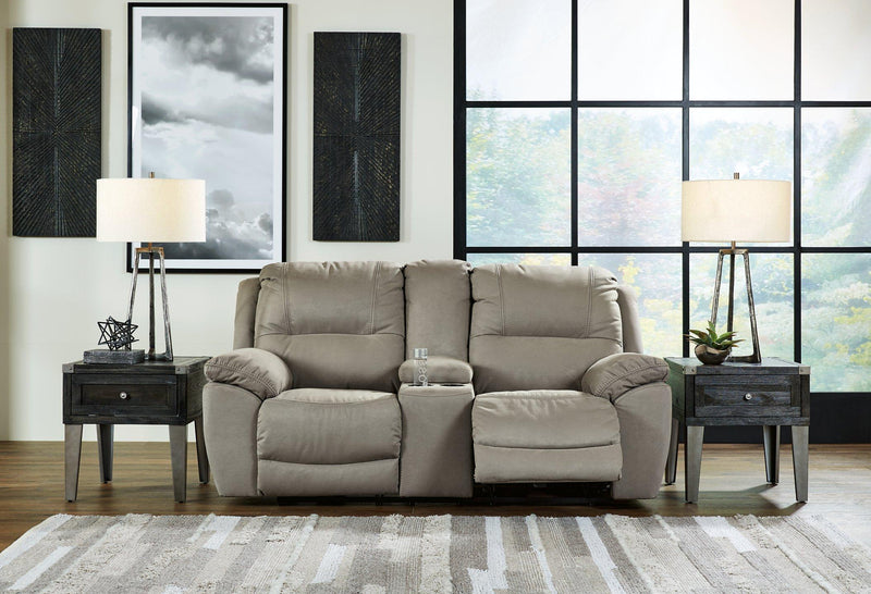 Next-Gen Gaucho Reclining Loveseat with Console - Jay's Mattress Plus (NY)