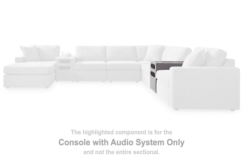 Modmax 5 Piece Sectional with Audio Console - Jay's Mattress Plus (NY)
