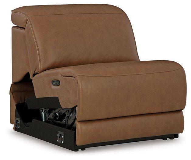 Magic Man Power Reclining Sectional with Console - Jay's Mattress Plus (NY)