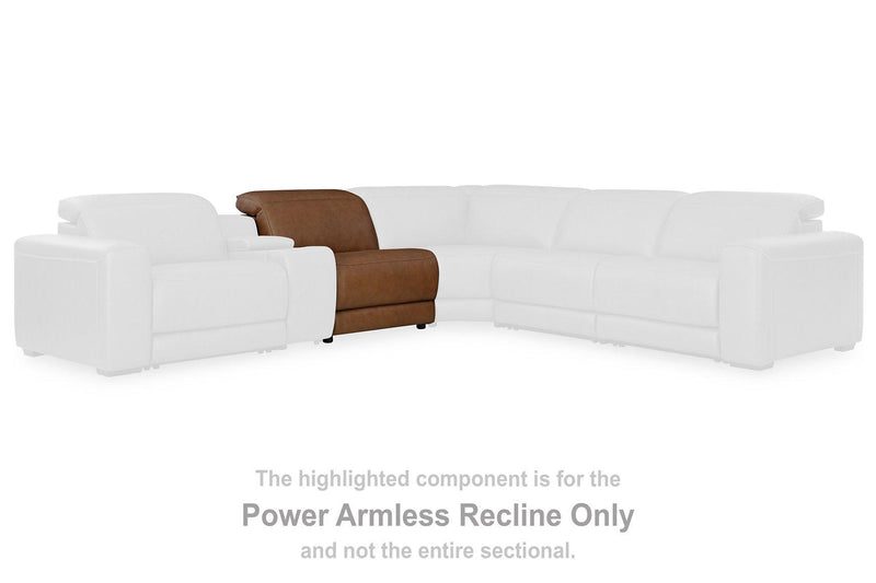 Magic Man Power Reclining Sectional - Jay's Mattress Plus (NY)