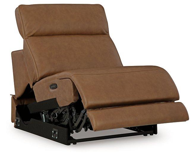 Magic Man Power Reclining Sectional with Console - Jay's Mattress Plus (NY)