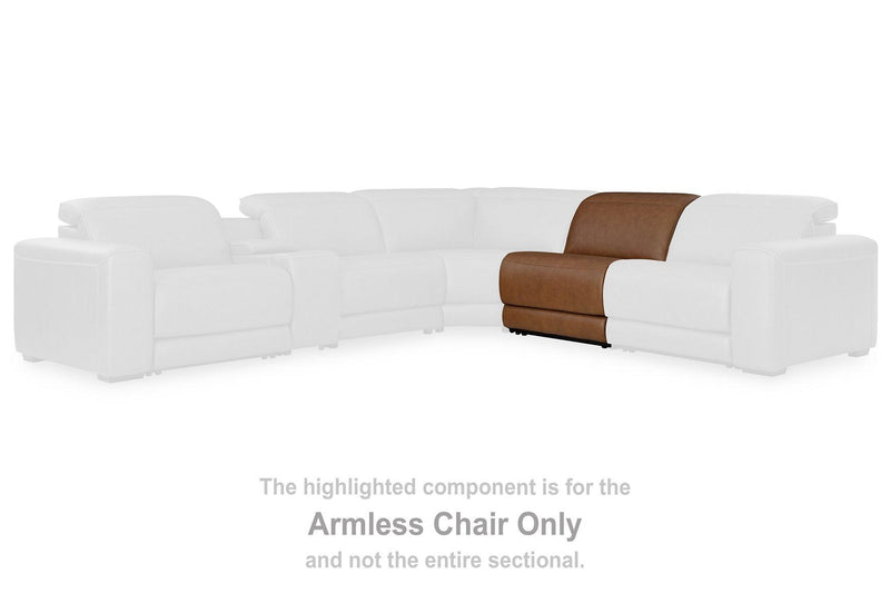 Magic Man Power Reclining Sectional with Console - Jay's Mattress Plus (NY)
