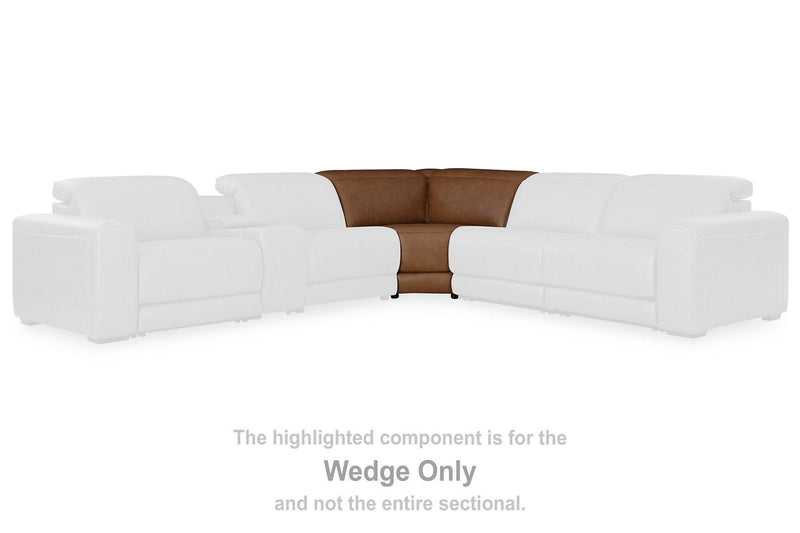Magic Man Power Reclining Sectional with Console - Jay's Mattress Plus (NY)