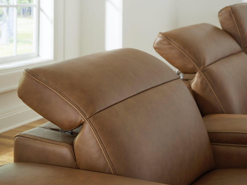 Magic Man Power Reclining Sectional Loveseat - Jay's Mattress Plus (NY)