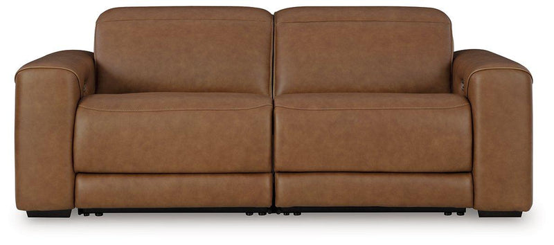 Magic Man Power Reclining Sectional Loveseat - Jay's Mattress Plus (NY)