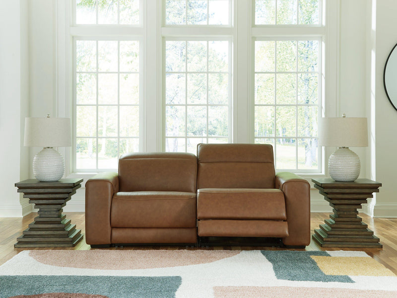 Magic Man Power Reclining Sectional Loveseat - Jay's Mattress Plus (NY)