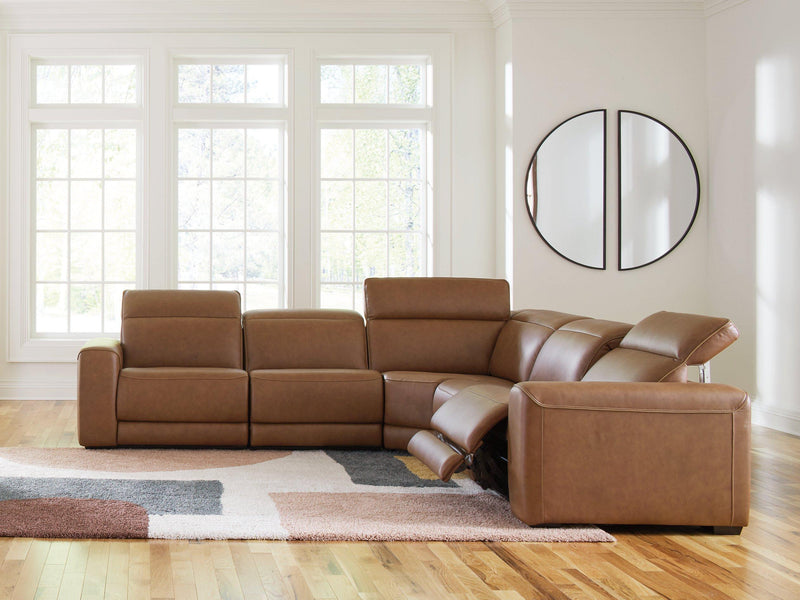 Magic Man Power Reclining Sectional - Jay's Mattress Plus (NY)