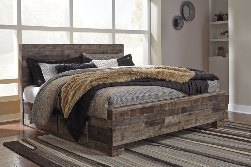 Derekson Bed with 2 Side Storage - Jay's Mattress Plus (NY)