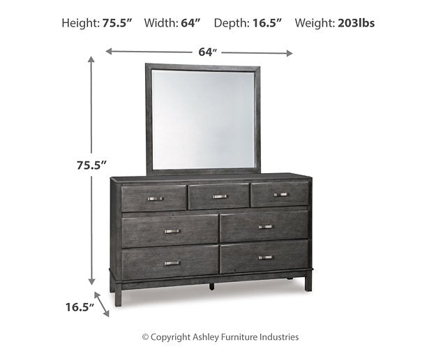 Caitbrook Dresser and Mirror - Jay's Mattress Plus (NY)
