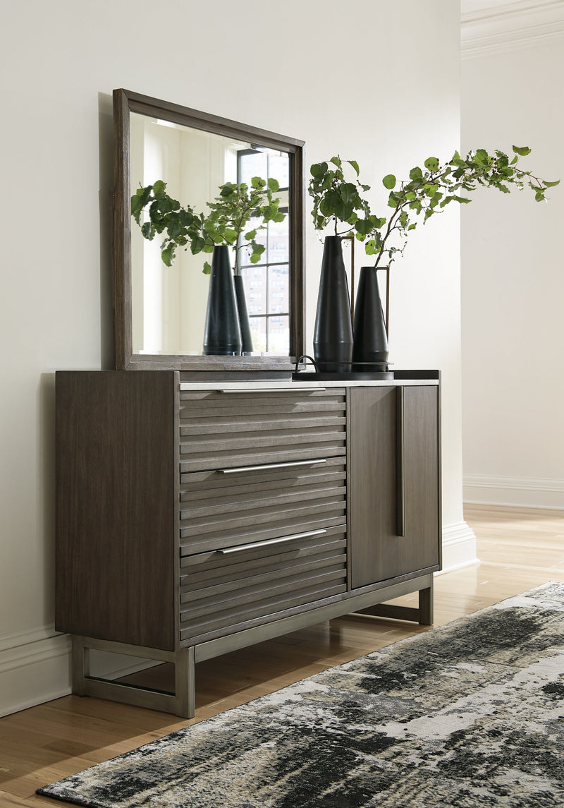Arkenton Dresser and Mirror - Jay's Mattress Plus (NY)