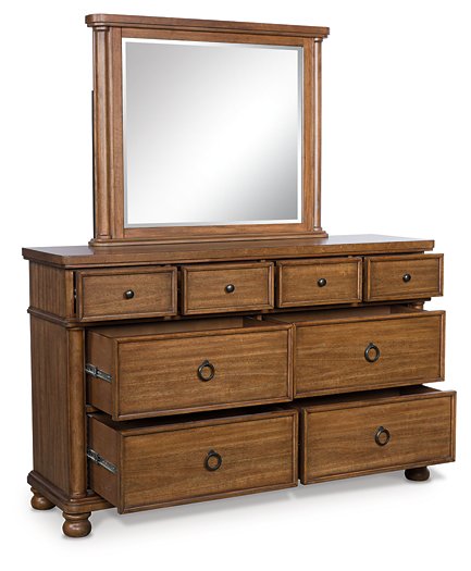 Chadworth Dresser and Mirror - Jay's Mattress Plus (NY)