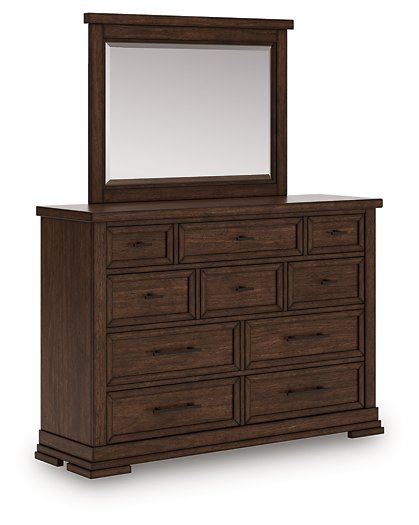 Taffenbrook Dresser and Mirror - Jay's Mattress Plus (NY)