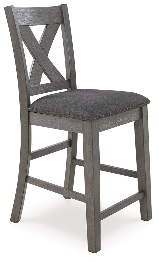 Caitbrook Counter Height Dining Table and Bar Stools (Set of 7) - Jay's Mattress Plus (NY)