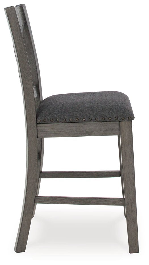 Caitbrook Counter Height Dining Table and Bar Stools (Set of 7) - Jay's Mattress Plus (NY)