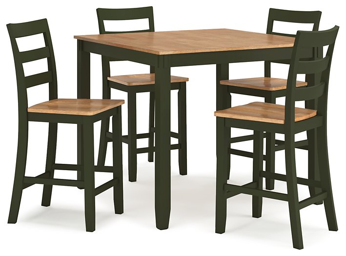 Gesthaven Counter Height Dining Table and 4 Barstools (Set of 5) - Jay's Mattress Plus (NY)