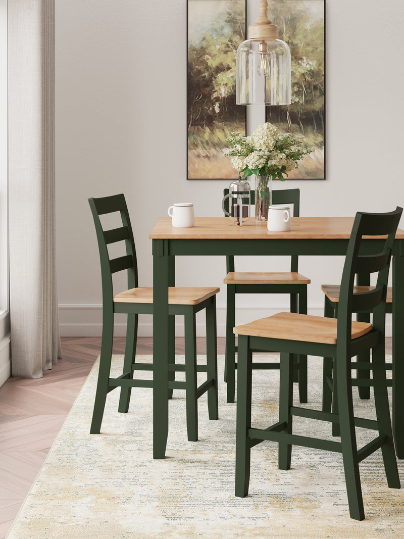 Gesthaven Counter Height Dining Table and 4 Barstools (Set of 5) - Jay's Mattress Plus (NY)