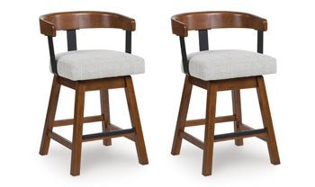 Ralene Counter Height Barstool (Set of 2) - Jay's Mattress Plus (NY)