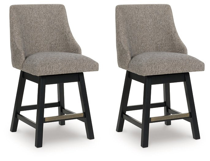 Neymorton Counter Height Barstool (Set of 2) - Jay's Mattress Plus (NY)