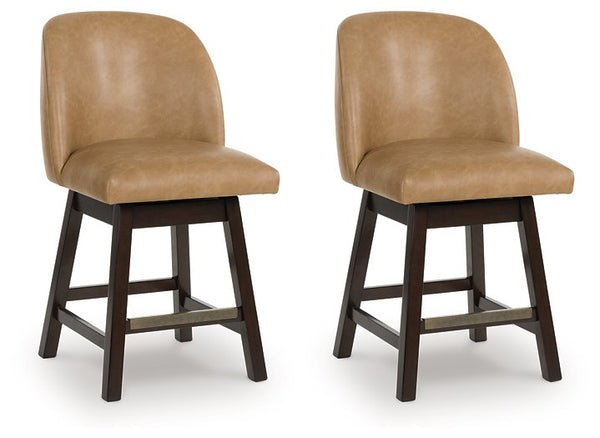 Neymorton Counter Height Barstool (Set of 2) - Jay's Mattress Plus (NY)