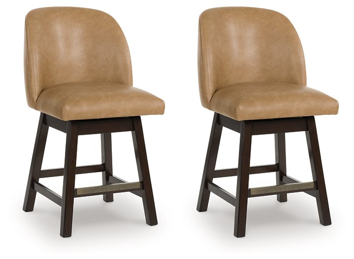 Neymorton Counter Height Barstool (Set of 2) - Jay's Mattress Plus (NY)