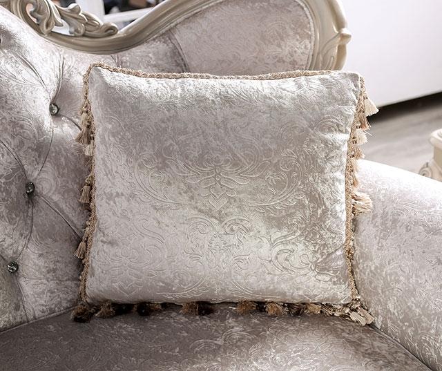 Acapulco White & Espresso Sofa - Jay's Mattress Plus (NY)