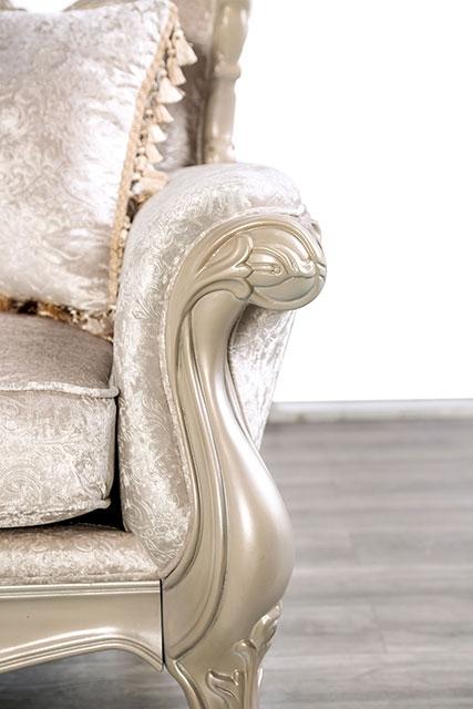 Acapulco White & Espresso Sofa - Jay's Mattress Plus (NY)