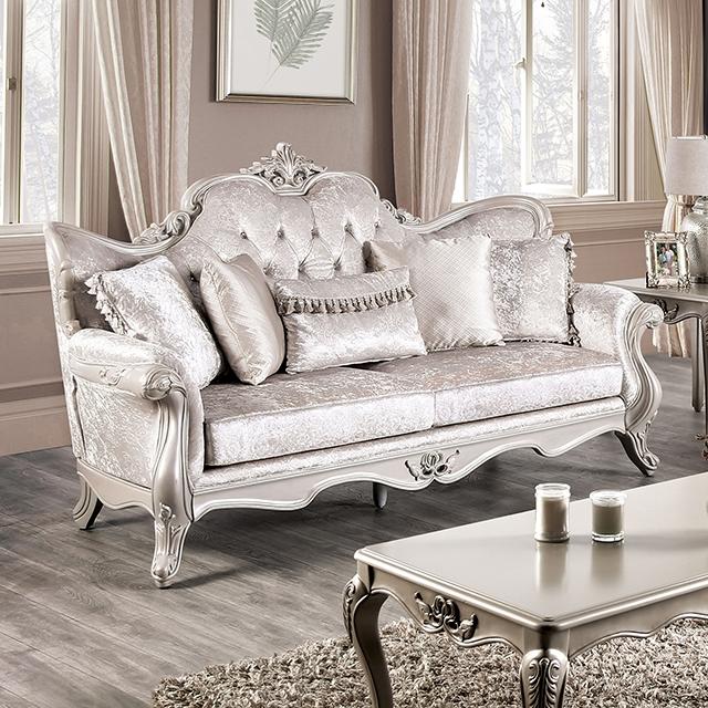 Acapulco White & Espresso Sofa - Jay's Mattress Plus (NY)