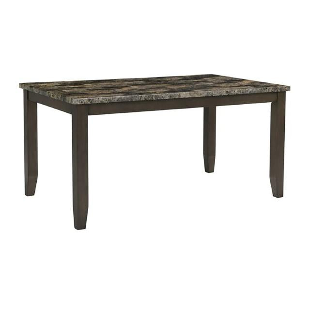 Adia 7 Pc Dinning Table Set Grey & Brown - Jay's Mattress Plus (NY)