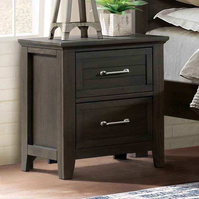 ALAINA Night Stand With USB Plug - Jay's Mattress Plus (NY)
