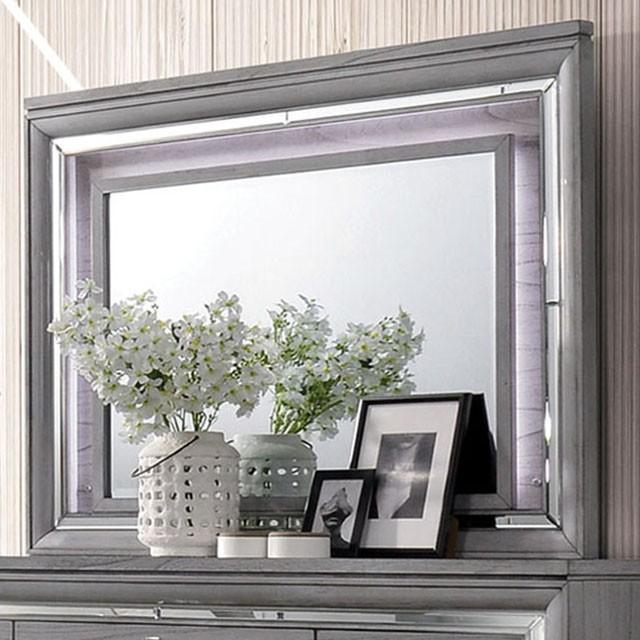 Alanis Light Gray Mirror - Jay's Mattress Plus (NY)