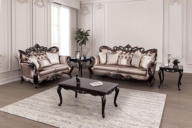 Albacete Chair Cherry & Campage - Jay's Mattress Plus (NY)
