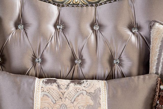 Albacete Sofa Campage & Walnut - Jay's Mattress Plus (NY)