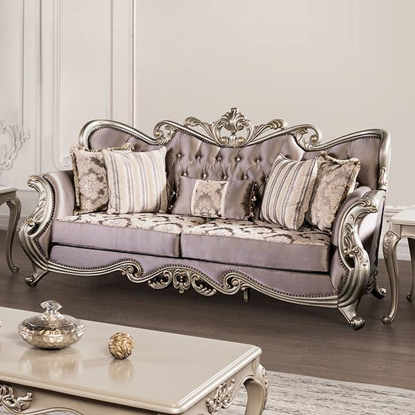 Albacete Sofa Campage & Walnut - Jay's Mattress Plus (NY)