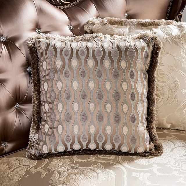 Albacete Loveseat Campage & Walnut - Jay's Mattress Plus (NY)