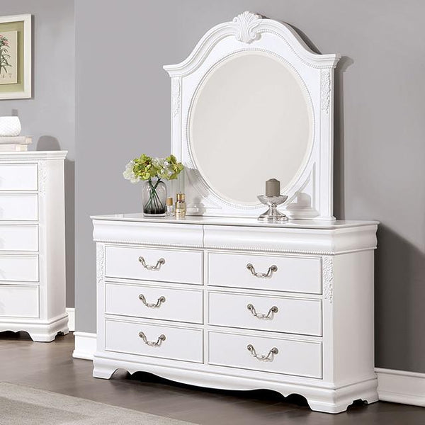 ALECIA Dresser, White - Jay's Mattress Plus (NY)