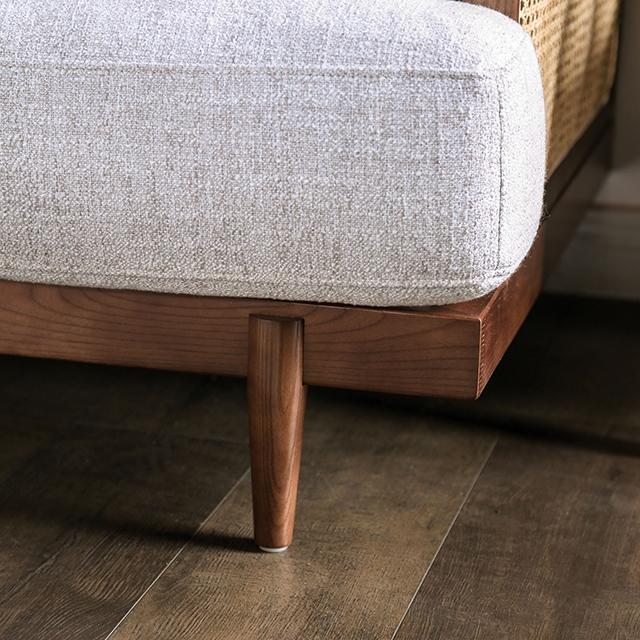 ALESUND Sofa, Beige/Light Oak, Natural & Brown - Jay's Mattress Plus (NY)