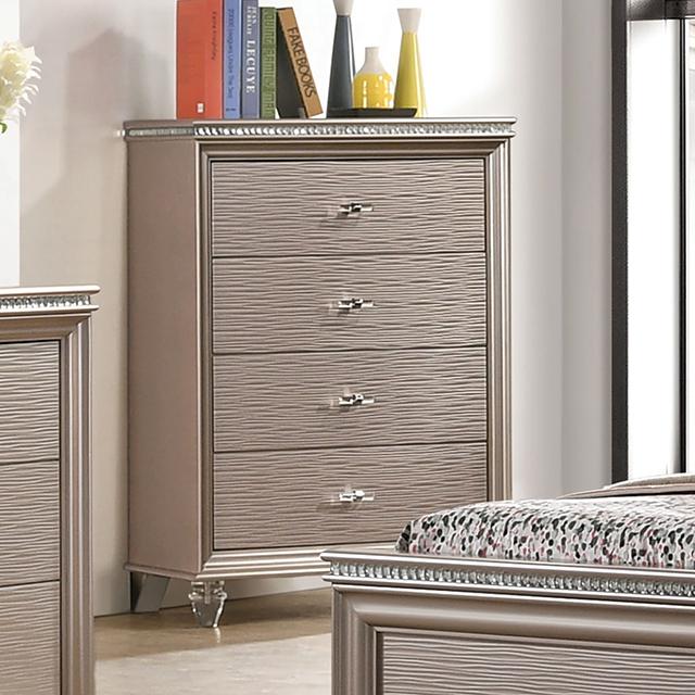 ALLIE Chest Beige & Brown - Jay's Mattress Plus (NY)