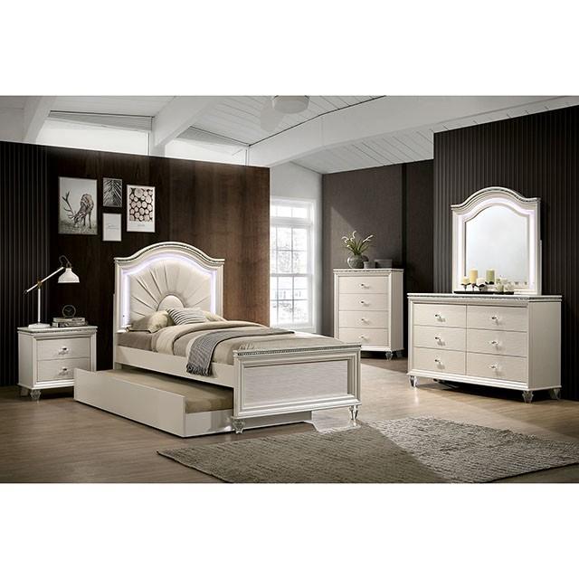 ALLIE Twin & Full Rose Gold Bed - Jay's Mattress Plus (NY)