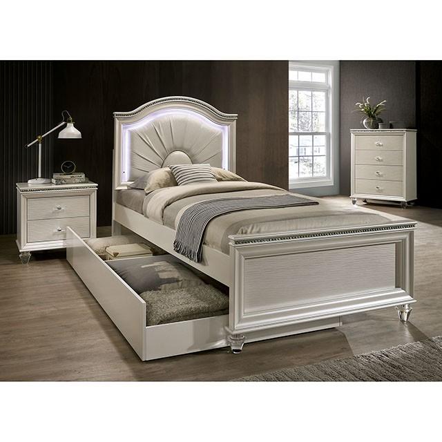 ALLIE Twin & Full Rose Gold Bed - Jay's Mattress Plus (NY)